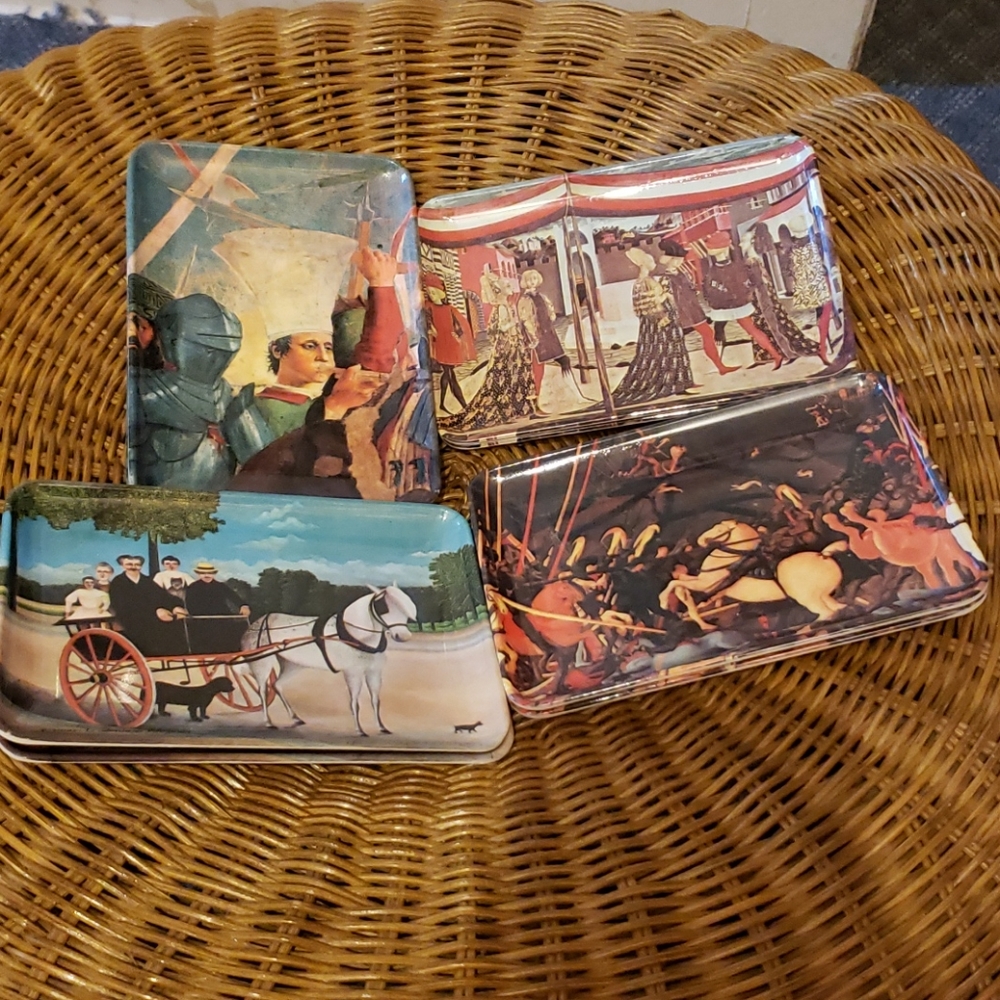 Vintage Italian Hors d'oeuvres Trays